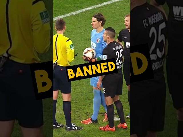 THIS GOALKEEPER THOUGHT HE COULD GET AWAY WITH IT  #shorts