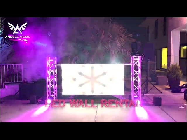 LED Screen Wall Rental Los Angeles | LED Screen Rental in Los Angeles