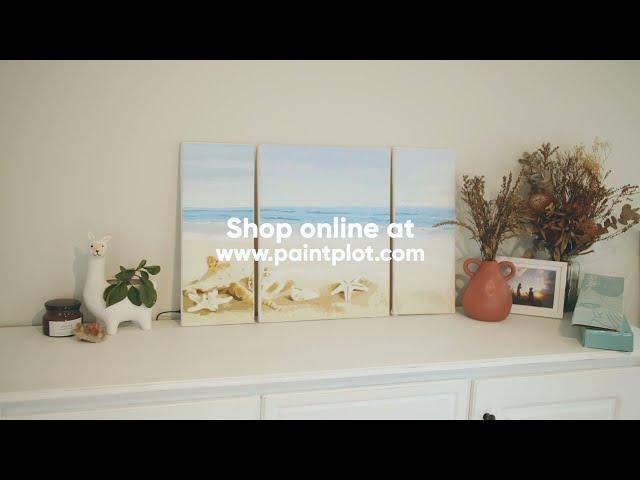 New Multi-Panel Paint by Number Kits by Paint Plot