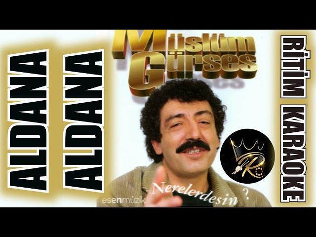 Aldana Aldana - Müslüm Gürses  Ritim Karaoke (Uşşak Minör Maya 8/8 Vahde Beste Kemal Taşçeşme)