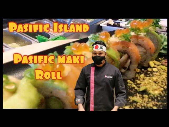 HOW TO MAKE MAKI ROLL#maki#sushi #fusion    pacific maki roll