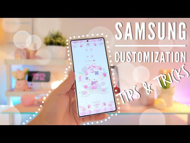 '*•.¸ samsung customization TIPS & TRICKS | S25 Ultra ¸.•*'