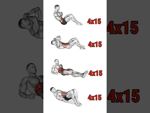 Six pack abs Workout l Fitness World Tv #absworkout #sixpack #shorts