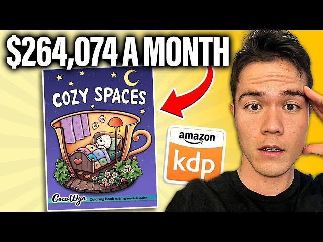 $264K PER MONTH Publishing SIMPLE Coloring Books on Amazon KDP - Here's How