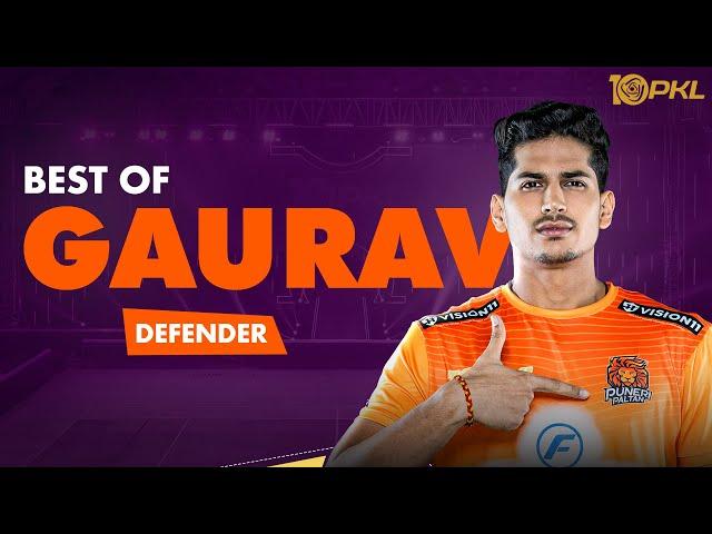 Top 5 Tackles of Gaurav Khatri from PKL Season 10 (Puneri Paltan) | Pro Kabaddi League