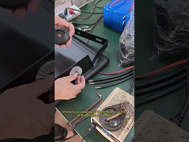 Yuanfong Solar light Assembly line
