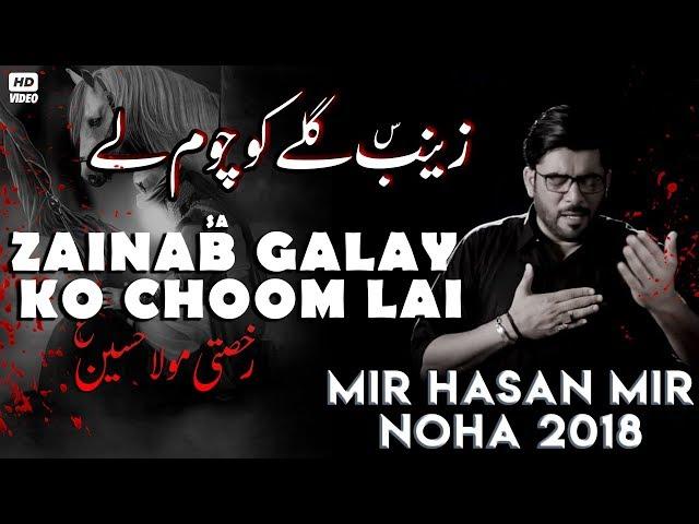 Nohay 2018 | Zainab س Galay Ko Choom Lai | Mir Hasan 2018 | Nohay 2019 | Ruksatay Mola Hussain ع