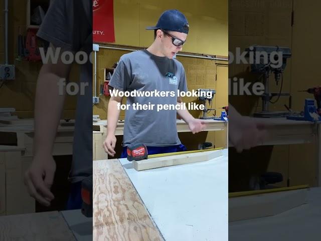 Woodworkers looking for their pencil like