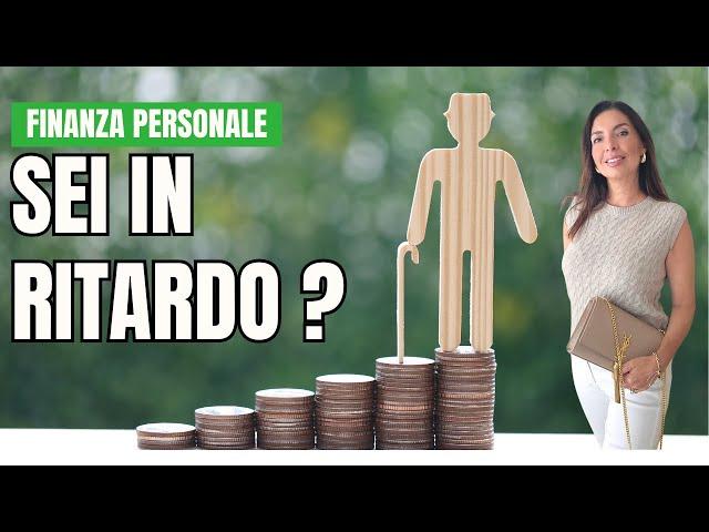 Ti senti indietro finanziariamente? 4 motivi sorprendenti