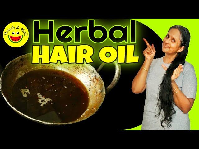 Homemade Herbal Hair Oil for Hair Growth | Best Herbal Hair Oil for Hair Growth