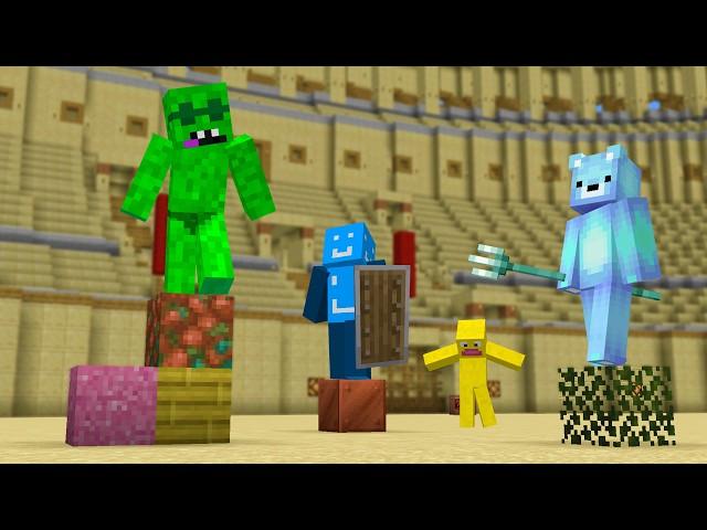 Random Items Arena Battle in Minecraft