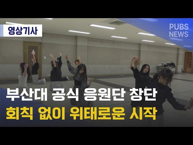 부산대 공식 응원단 창단 회칙 없이 위태로운 시작