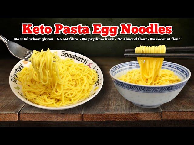  Keto Spaghetti & Egg Noodle |  Original Keto Pasta Recipe | Please Credit With Link If Sharing