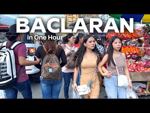 Bustling One Hour Baclaran Walk in Real 3D Binaural Audio [4K HDR]