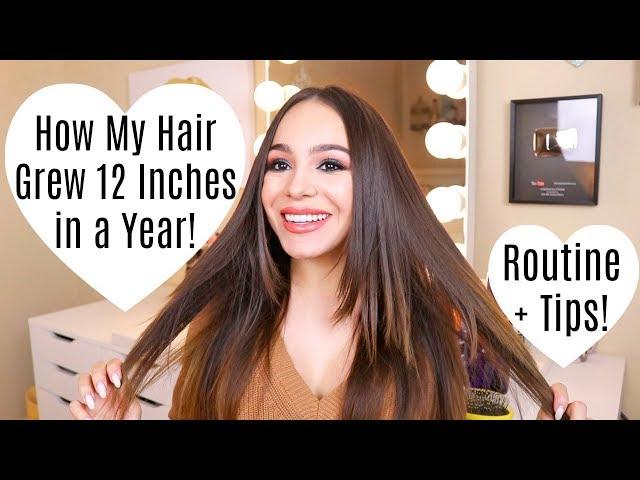 How I Grew My Hair 12 Inches in a Year!