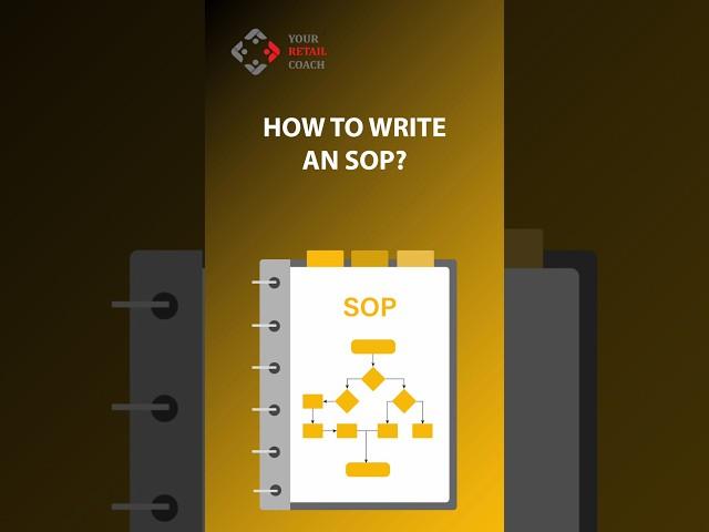What is an SOP? How to write SOPs? #standardoperatingprocedures #sop #business