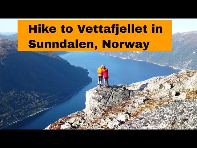 Hike to Vettafjellet in Sunndalen, Norway