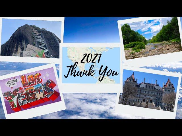 Our 2021 Travel Vlog Recap, Thanks For Everything | END OF YEAR TRAVEL REWIND