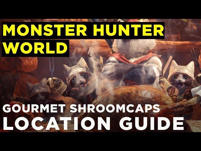 Monster Hunter World: Gourmet Shroomcaps Location Guide (Fungal Flexin Quest)