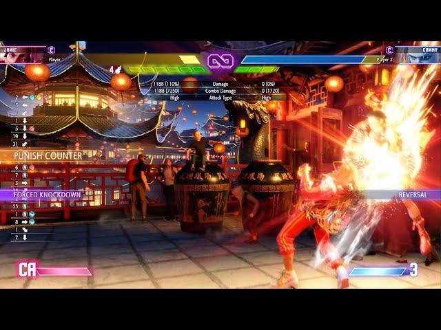 Street Fighter 6 : Jamie S2 New Combo with Super 1 Damage 5444