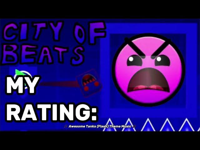 City of Beats (Poly Dash), but with a difficulty meter