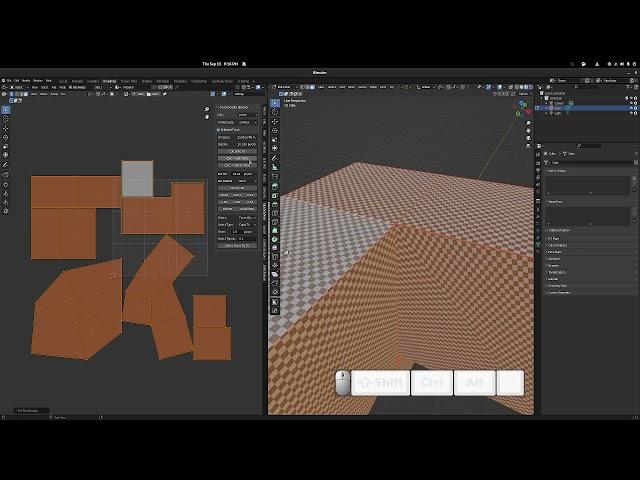 Texel density in Blender