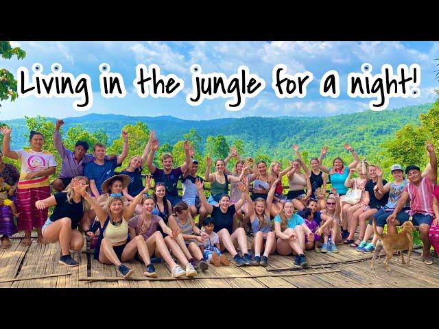 Staying will a Hill tribe + Jungle trek // Trutravels Total Thailand Tour