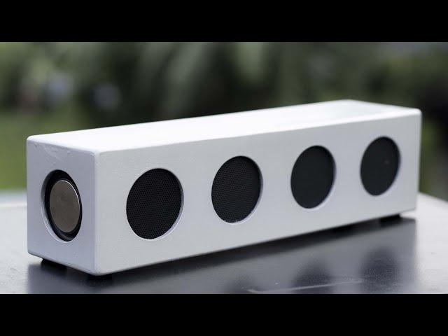 How To Make High Quality Wireless Bluetooth Speaker | Make Your Own Boom Box