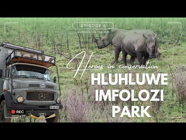 Rhino Conservation and their Protection in the iMfolozi Game Reserve | Matches on the Map Ep.06