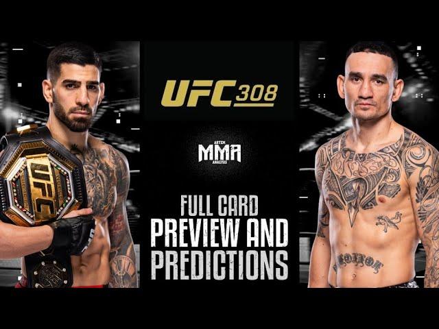 UFC 308: Topuria vs. Holloway Full Card Preview and Predictions