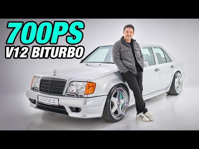 700PS V12 Biturbo im W124 500E von der Stern-Garage