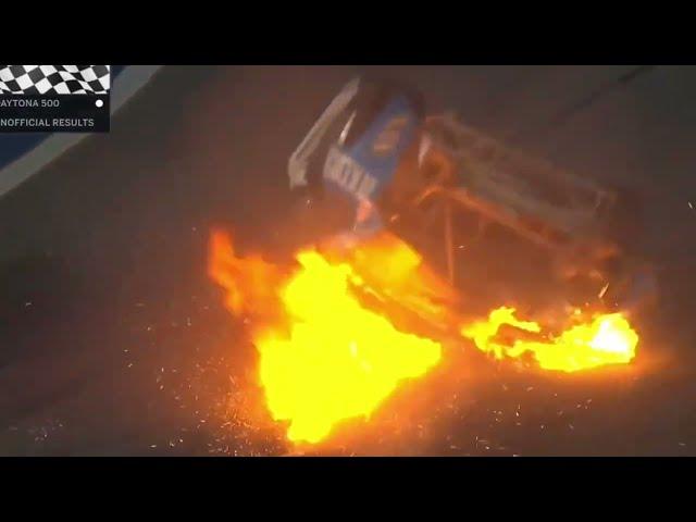 Car #6 loses Control and Flips in Dramatic NASCAR Crash!