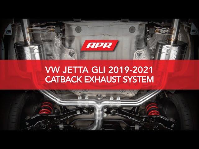 APR Catback Exhaust System for the VW MK7 Jetta GLI (2019-2021)