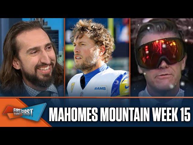 Stafford, Goff and Burrow climb up Mahomes Mountain heading into Week 15 | NFL | FIRST THINGS FIRST