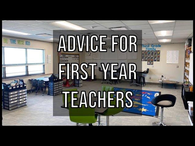 Advice for First Year Teachers | 12 Tips for New Teachers