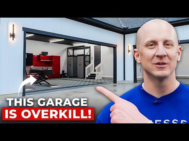See Why This 4-Car Garage Is Total Overkill! Full Tour