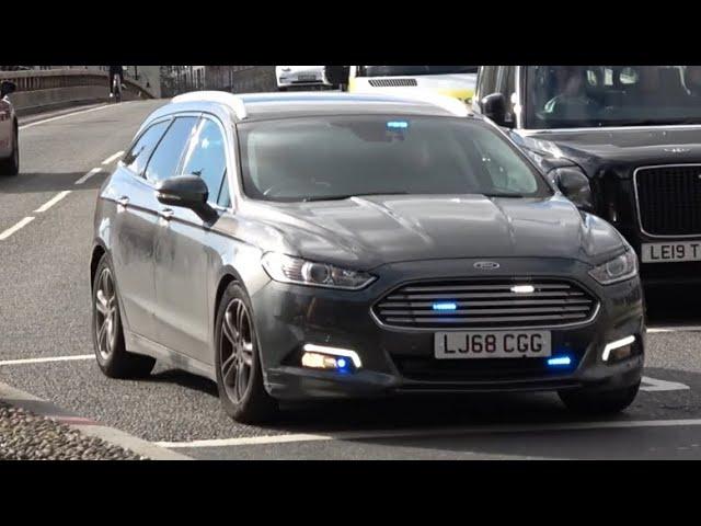 Metropolitan Police Unmarked Surge Vehicles responding through Lambeth