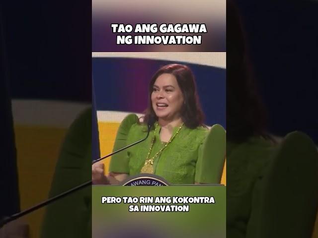 VP SARA TALKS ABOUT INNOVATION