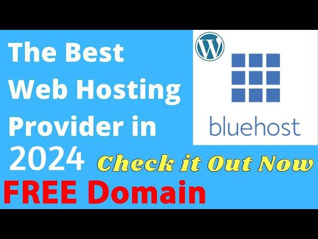 Bluehost - Best Web Hosting Provider in 2024 - (BlueHost Wordpress Tutorial in 2024)