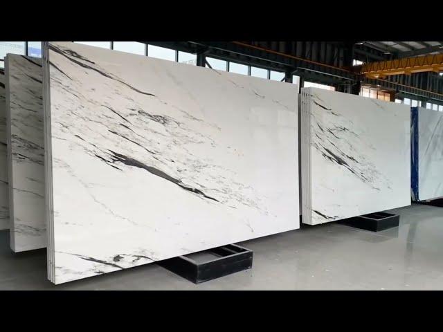 Oriental Calacatta Marble Slabs Chinese Top Quality Natural White Marble