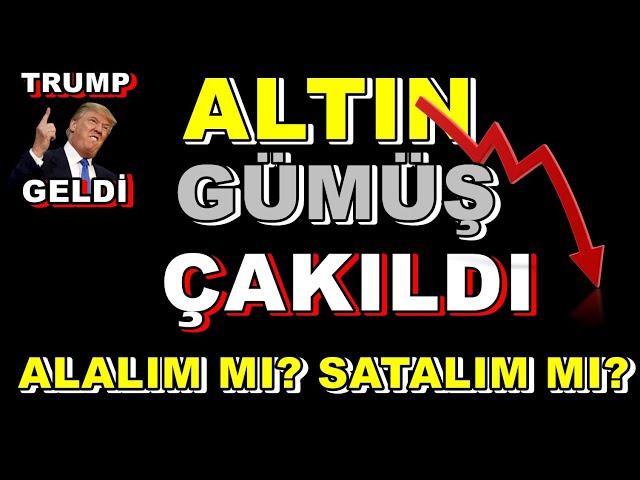 Trump Piyasaları Salladı | Altın ve Gümüş Çakıldı | Şimdi Ne Yapalım Alalım Mı Satalım Mı | Dolar