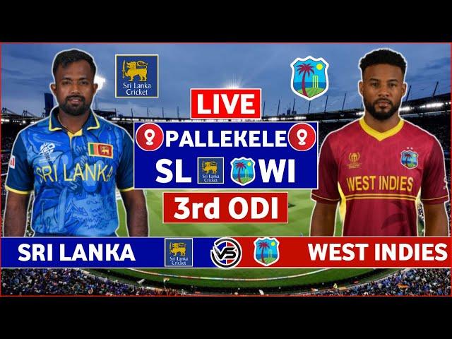 Sri Lanka v West Indies 3rd ODI Live Scores | SL vs WI 3rd ODI Live Scores & Commentary | SL Bowling