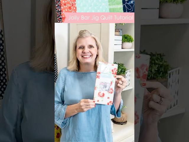 Jolly Bar Jig Shortcut Quilt Tutorial!