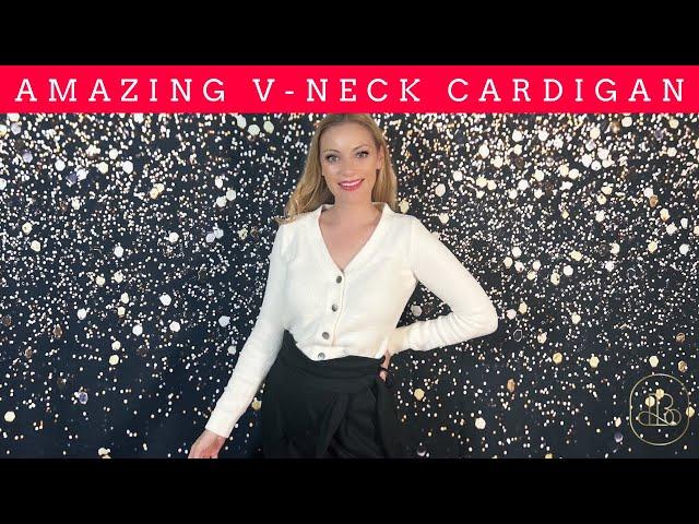 V-Neck Button Front Cozy Cardigan  Everyday Layers Made Chic!