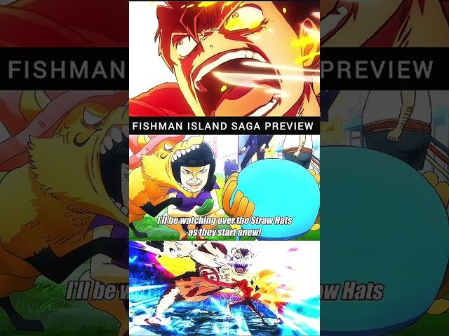 FISHMAN ISLAND SAGA PREVIEW EP1 Remastered #anime #shortvideo #shortsfeed #onepiece #subscribe