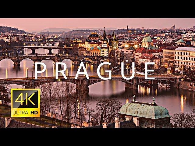 Prague, Czech Republic  in 4K ULTRA HD HDR 60FPS video by Drone