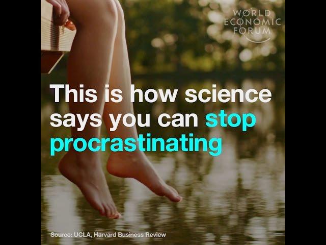 This is how science says you can stop procrastinating