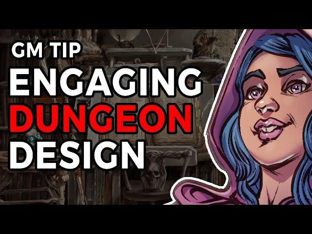 Engaging Dungeon Design for D&D Dungeons and Overland Travel #dnd #lazydm #dndtip #dmtip