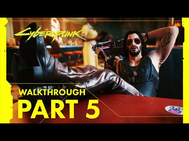 Cyberpunk 2077 Gameplay Walkthrough Part 5 - JOHNNY SILVERHAND (FULL GAME) | 4K