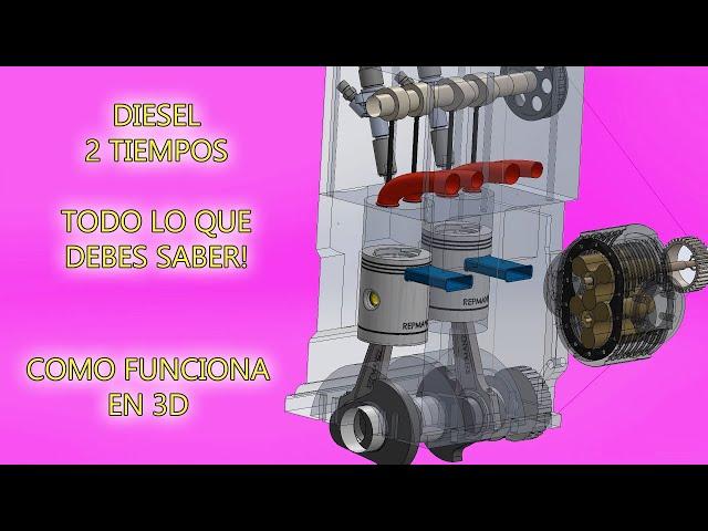 El Diesel 2 Tiempos    Potente y Duradero. Como Funciona? / Repman22